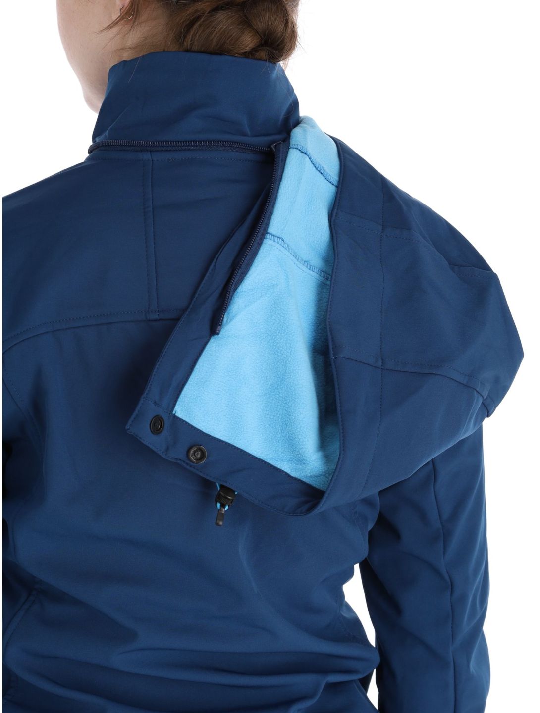 Ravia-w softshell ski-jas dames  grote maten