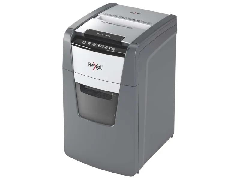 Makulator Rexel Optimum AutoFeed  150X krydsmakulering 4x28 mm (P-4)
