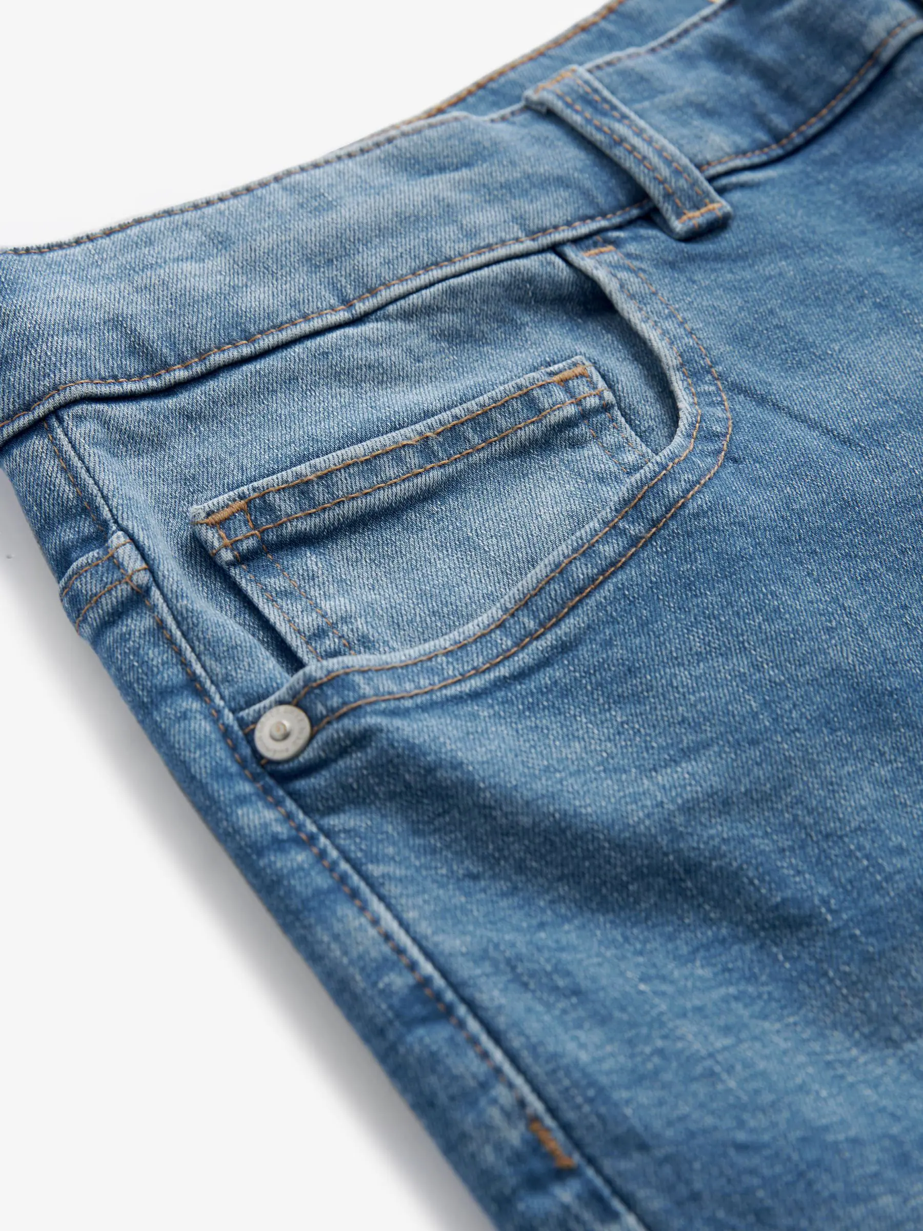 Lichtblauw - Enkele - Slim fit klassieke stretchy jeans