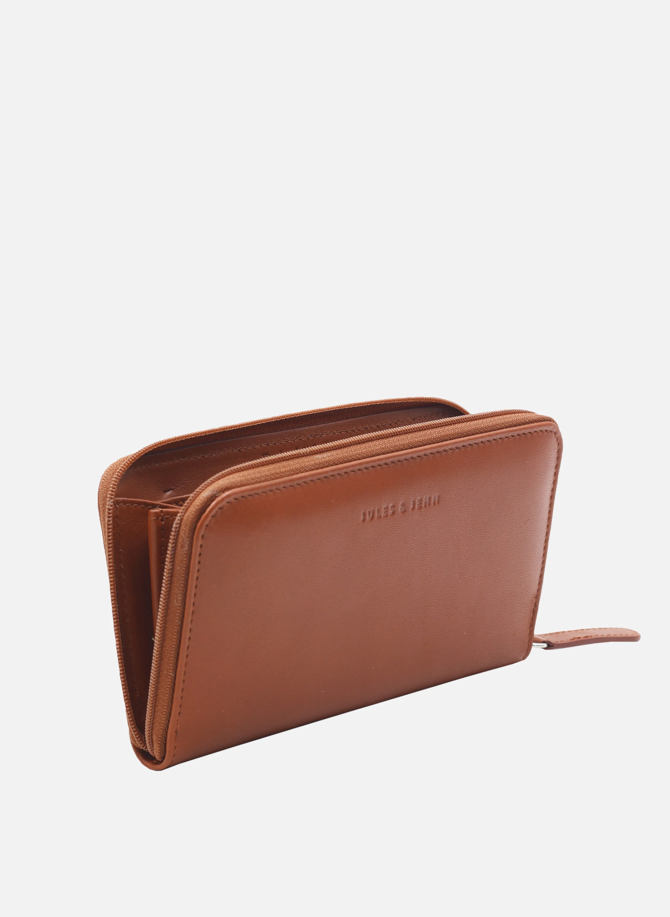 Compagnon cuir lisse | Orange