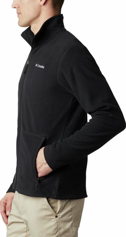 Vest Columbia Men Fast Trek Light Full Zip Fleece Black-L