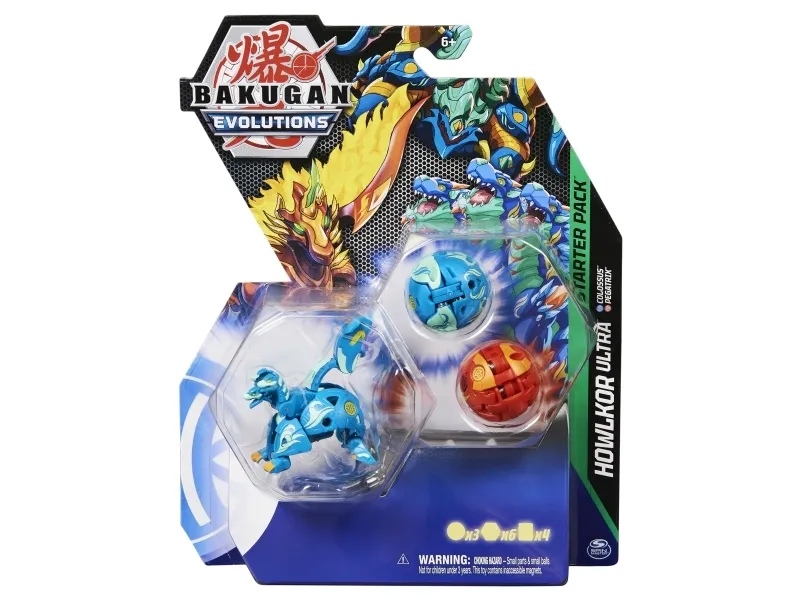 Bakugan Starter Pack - Howklor Blue Ultra