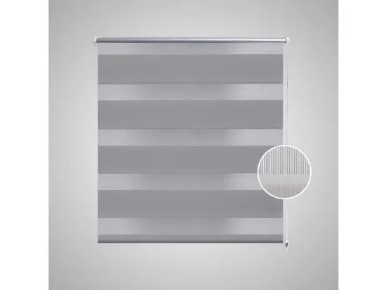 Store enrouleur tamisant 40 x 100 cm gris