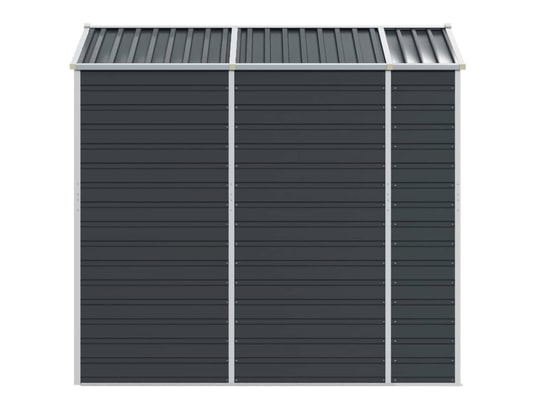 VIDAXL - Abri de jardin anthracite 191x215x198 cm acier galvanisé