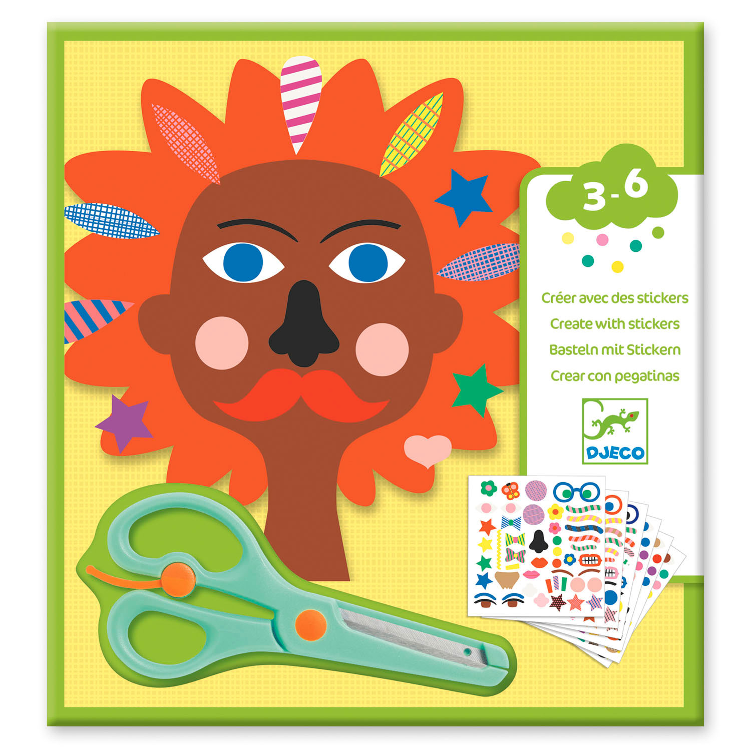 Djeco Creatief met Kapsels
