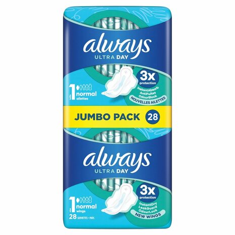 Always Maandverband Ultra Normaal Plus (28 stuks)