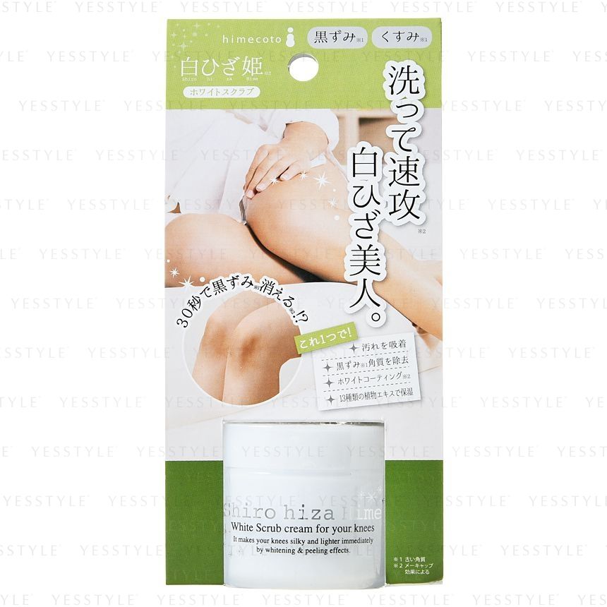 LIBERTA - Himecoto Witte Scrubcrème voor Knieën