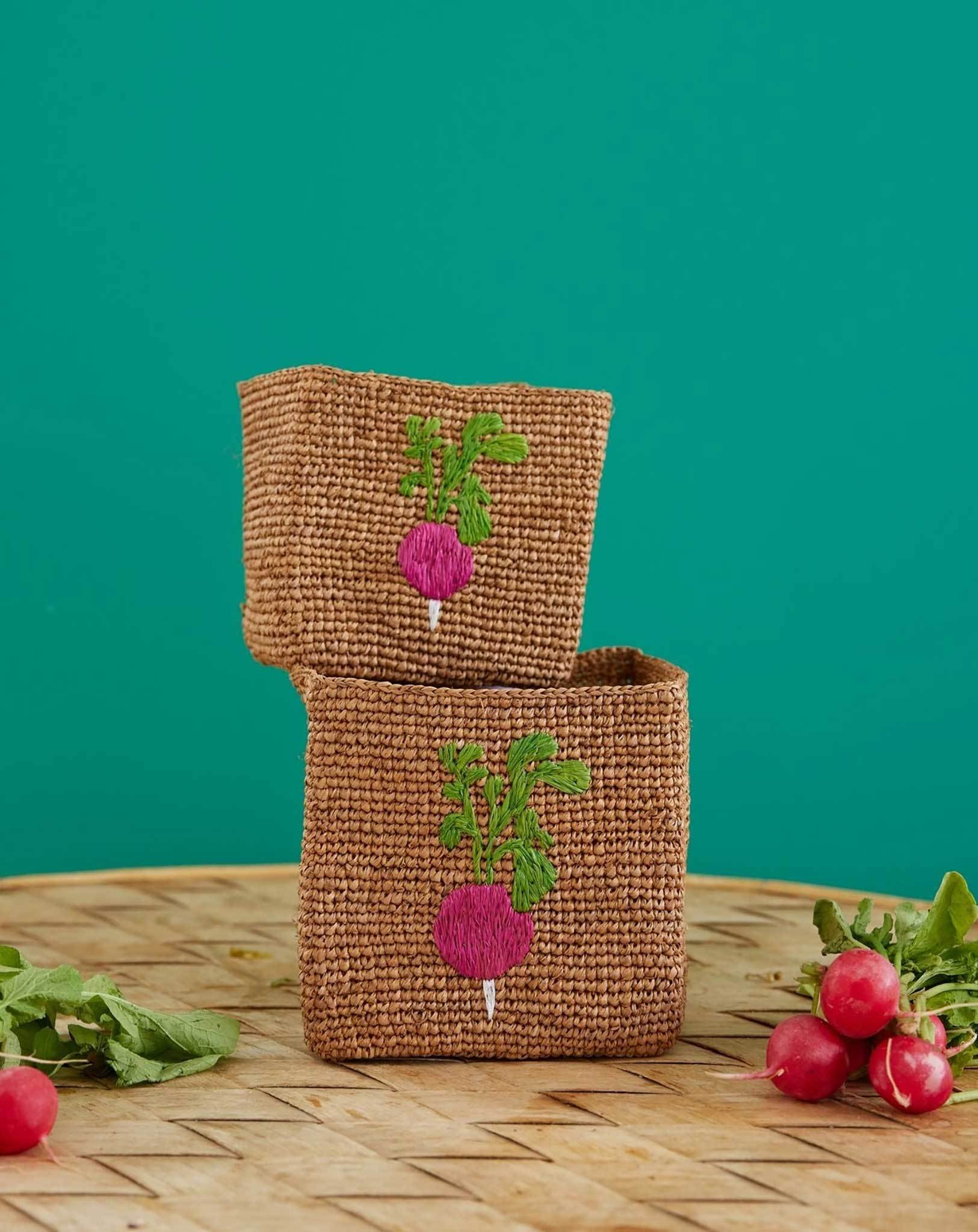 Aufbewahrungskorb RADISH (14x14x14) 2er-Set