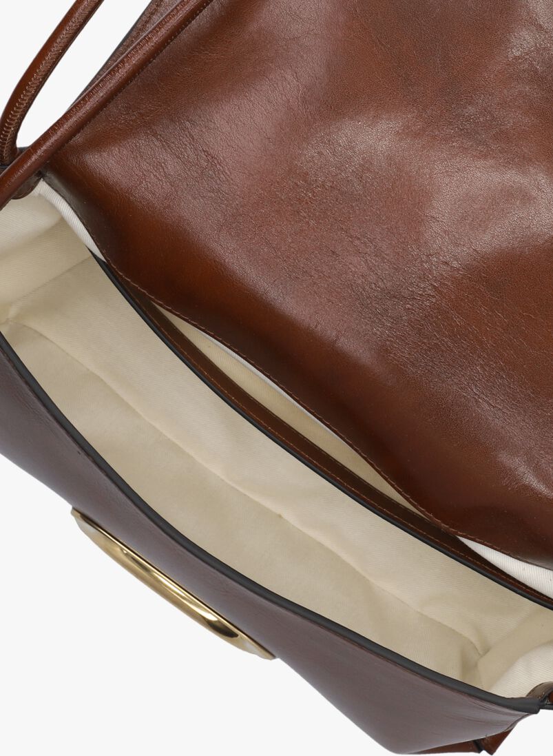 bruine wandler handtas veneto shoulder bag