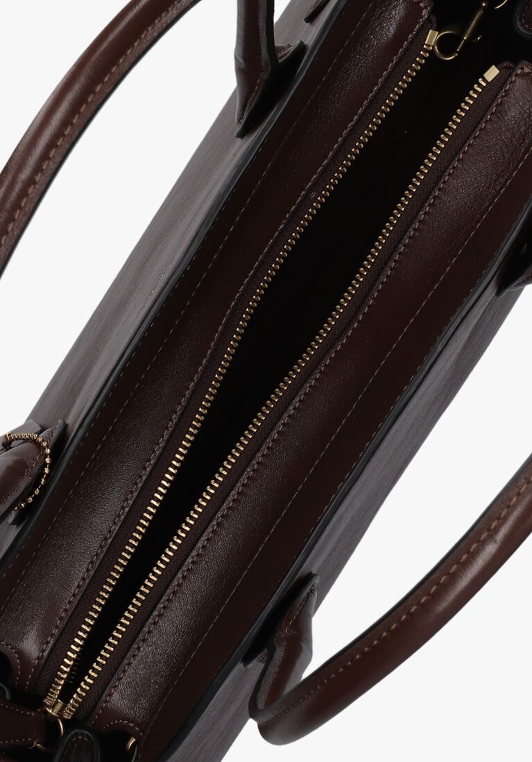 bruine coach handtas empire 34