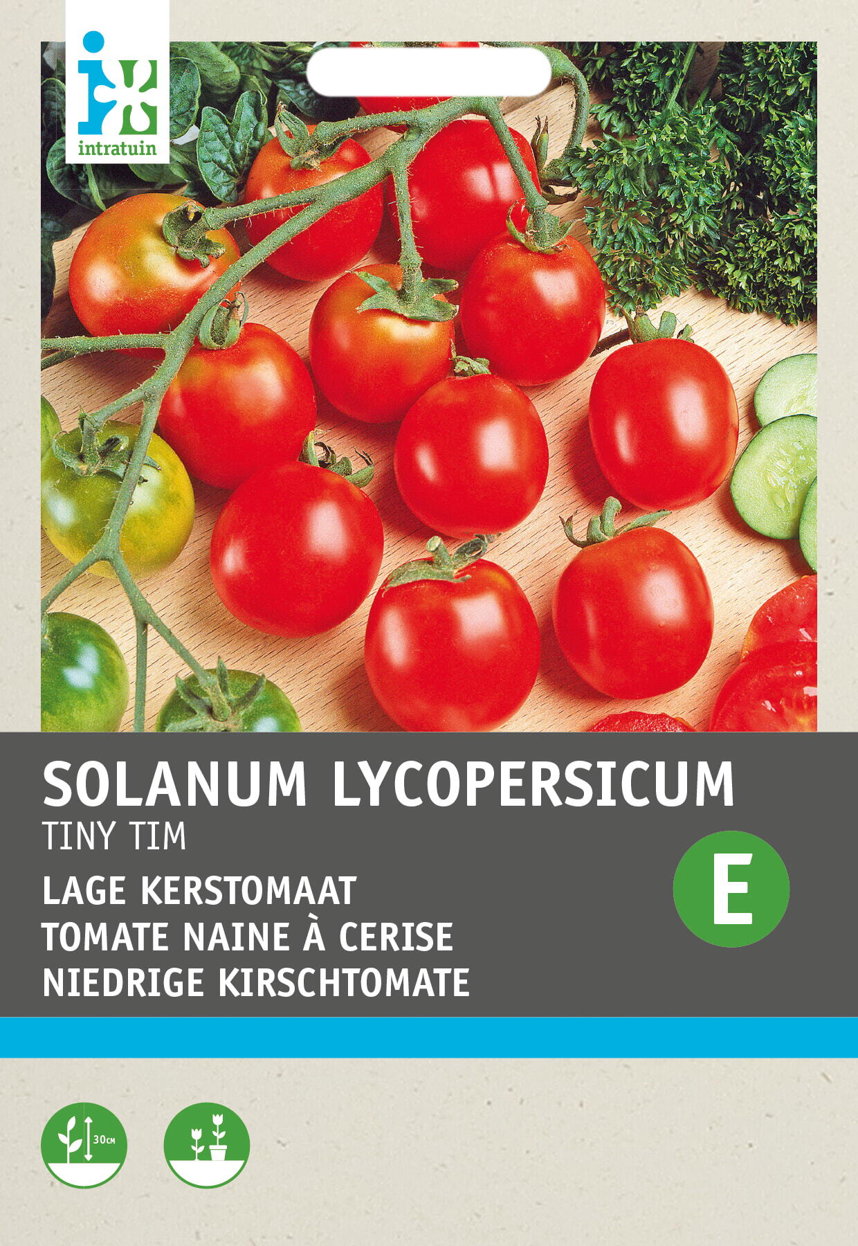 Kerstomaten (Solanum lycopersicum tiny tim)