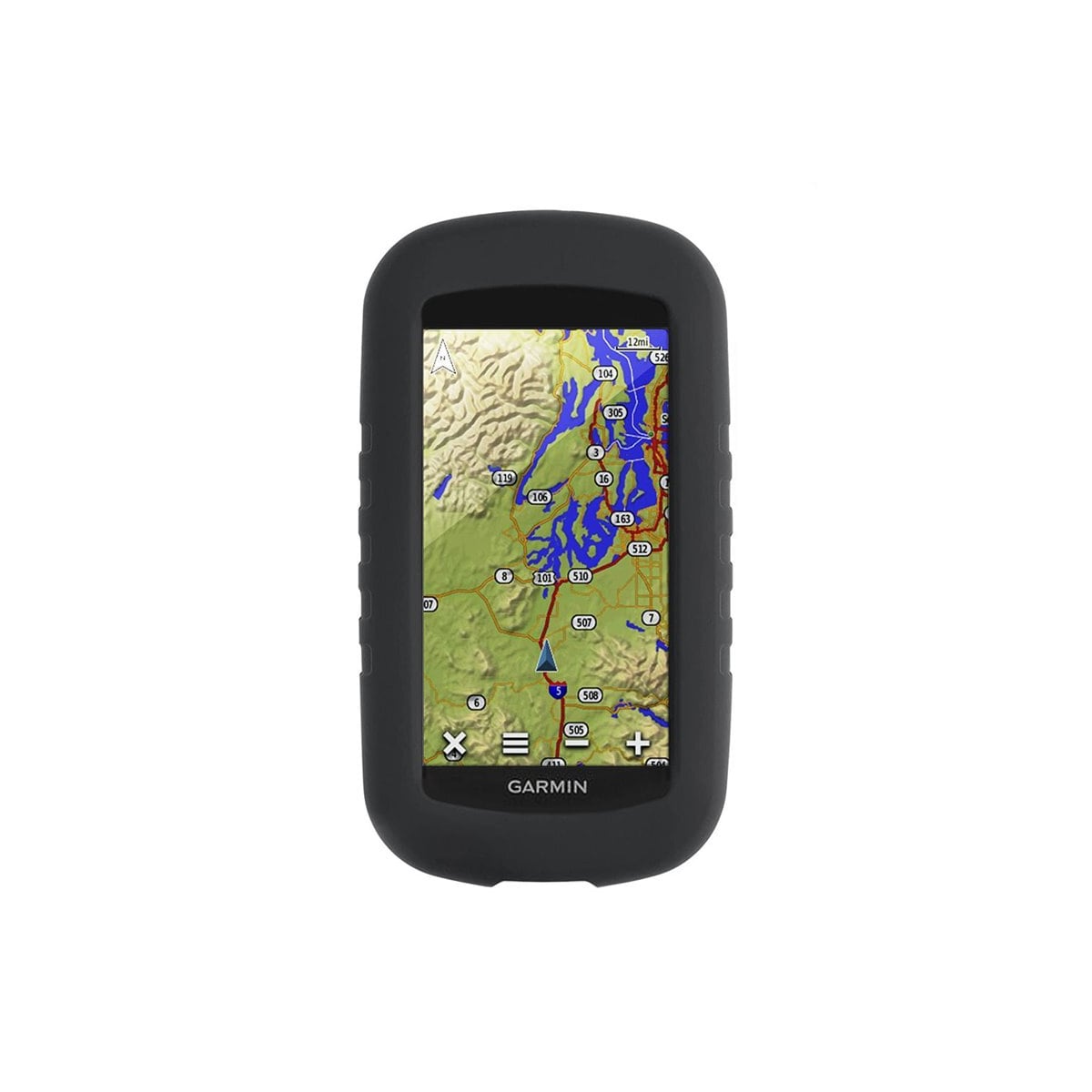 Silikon deksel Garmin Montana 610t - Svart