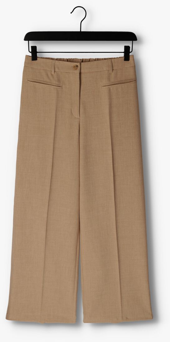 SUMMUM zand summum pantalon trousers wide leg melange