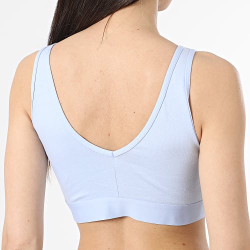 Brassière 3 Stripes IC4439 Bleu Clair