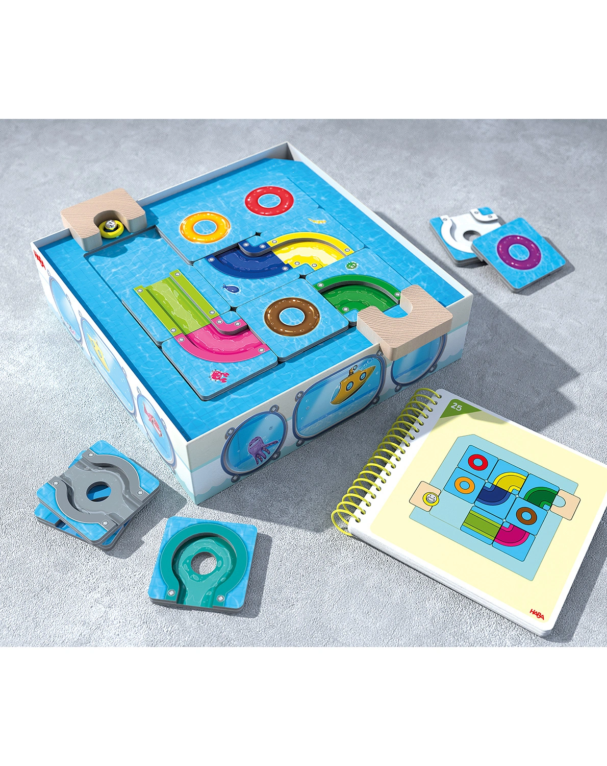 Denkspiel LOGIC! GAMES - MILO`S WASSERPARK in bunt