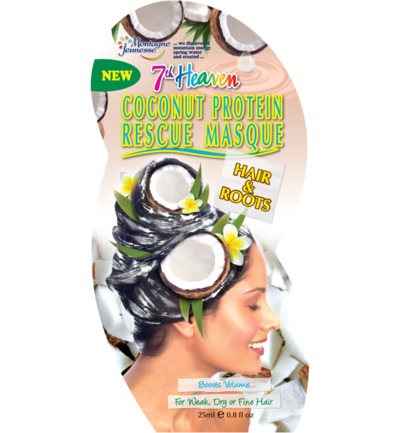 Montagne Jeunesse 7th Heaven haarmasker rescue coconut protein (25 ml)