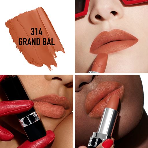 Dior Rouge Refillable Matte Lipstick, 314 Grand Bal