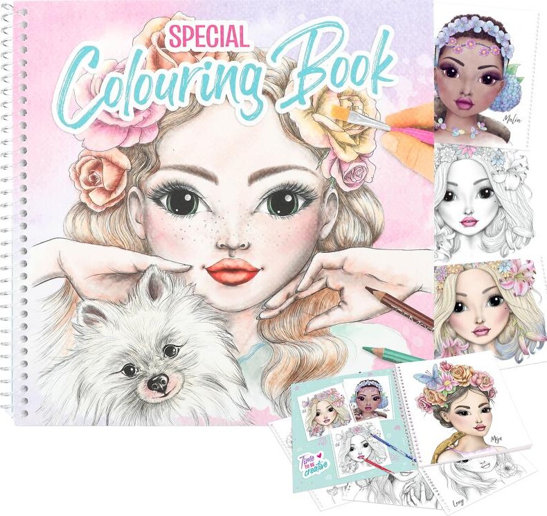 Top Model - Special Colouring Book - Malebog - Depesche - Bog