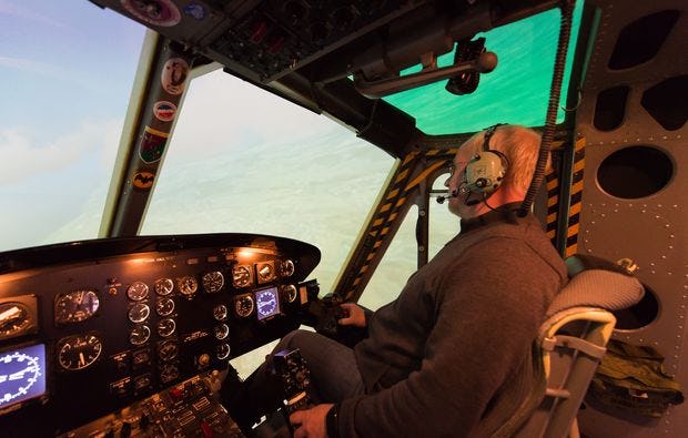 Hubschrauber-Simulator in München als Geschenk