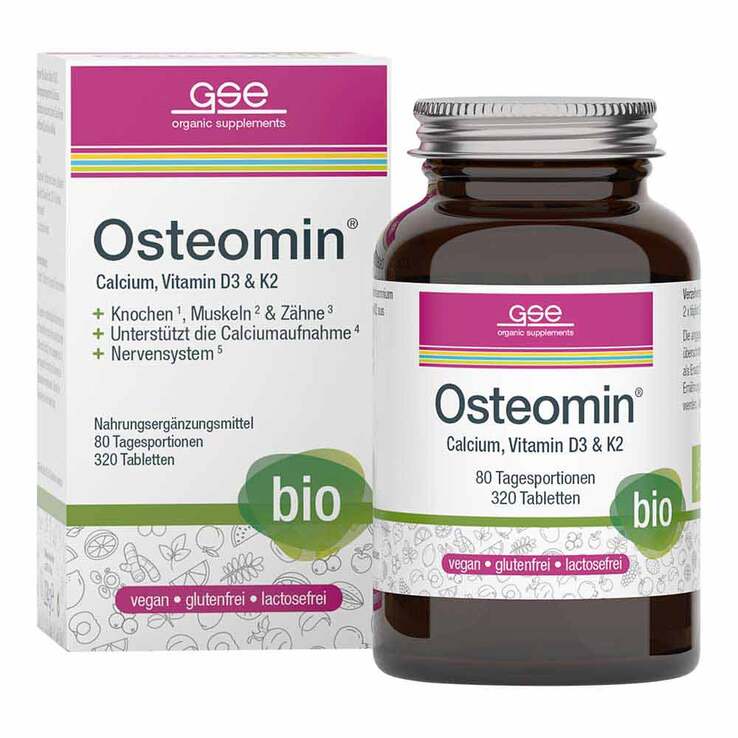 Osteomin Bio Calcium Vitamin D3 & K2 Tabletten, 120 St