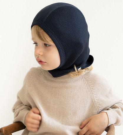 Minimalisma Elefanthue - 1-lags - Rib - Silke - Belefant - Dark