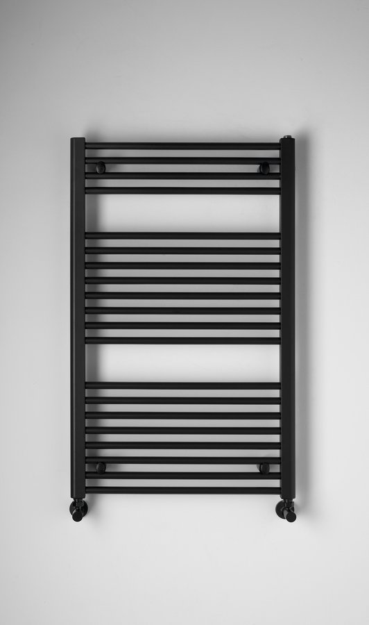 Aqualine Direct badkamer handdoek radiator 60x96cm zwart 597W