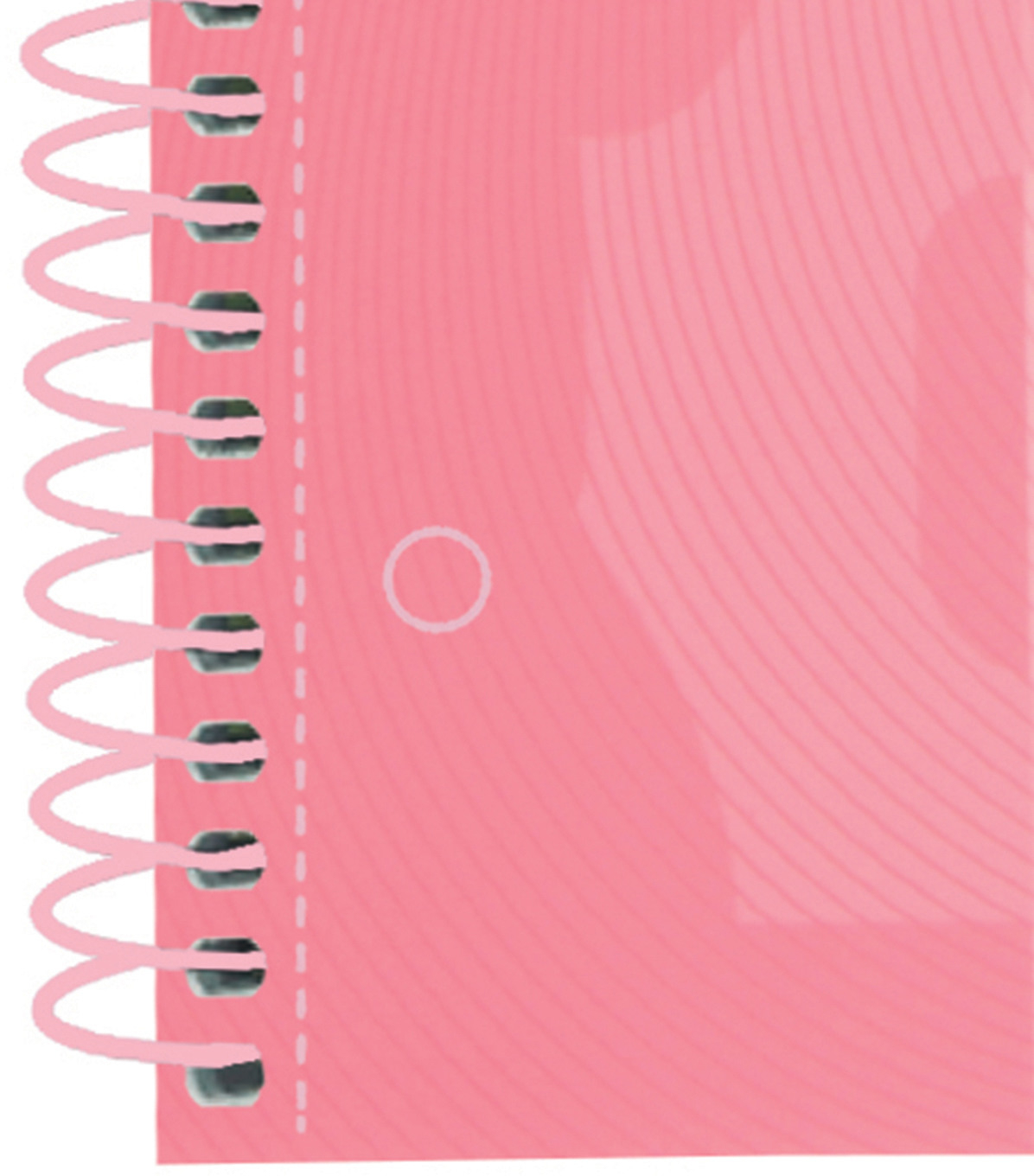 European Book A4  College Block Kariertes Notiz Buch 160 Seiten Spiral Notebook 90g/m2 (400117272) - Pastel Rosa