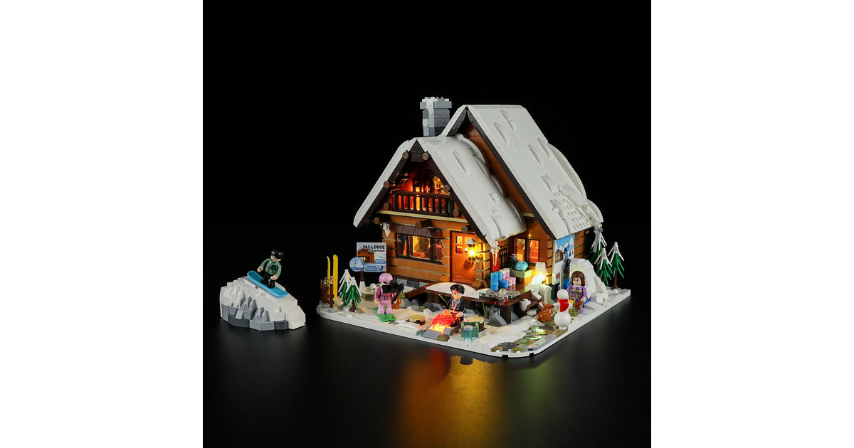 LumibricksRetro House - Ski Lodge Constructiespeelgoed  (F9041)