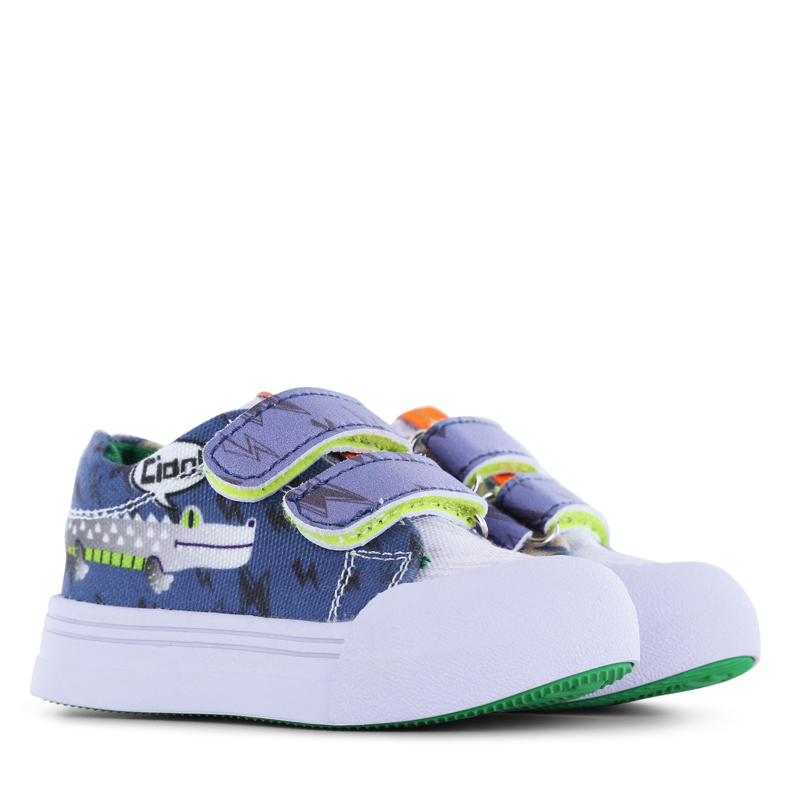 Go Bananas Sneaker Klettband - Krokodil