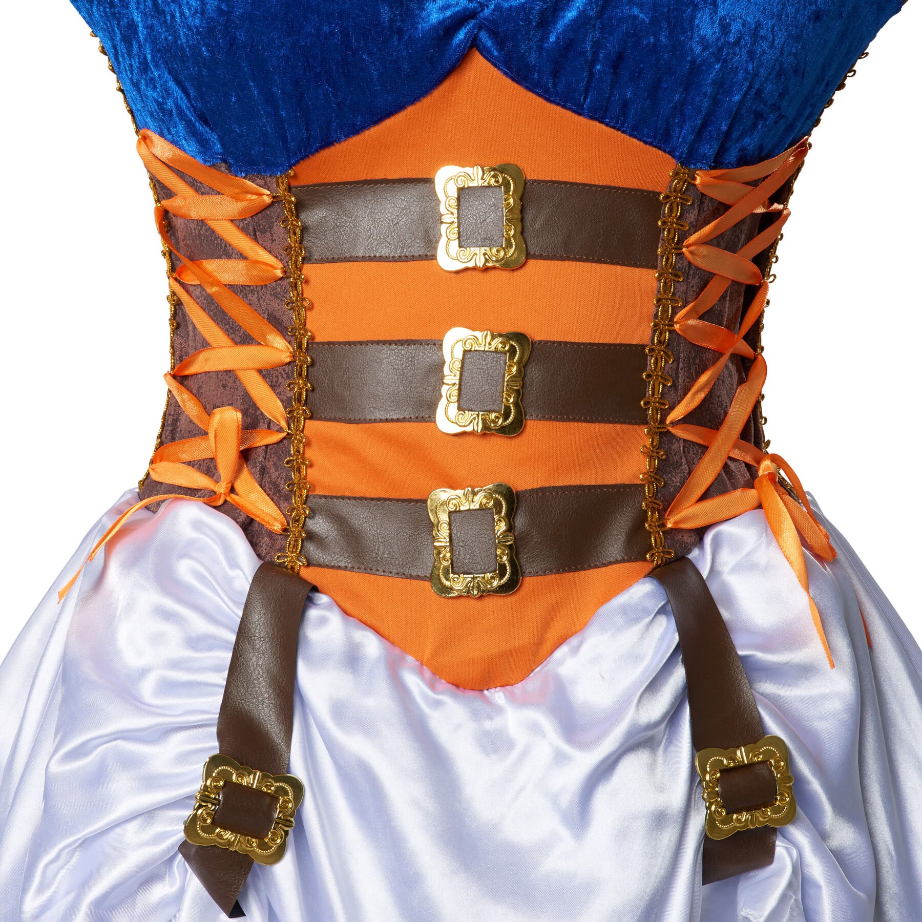 tectake® Frauenkostüm Steampunk Abenteurerin