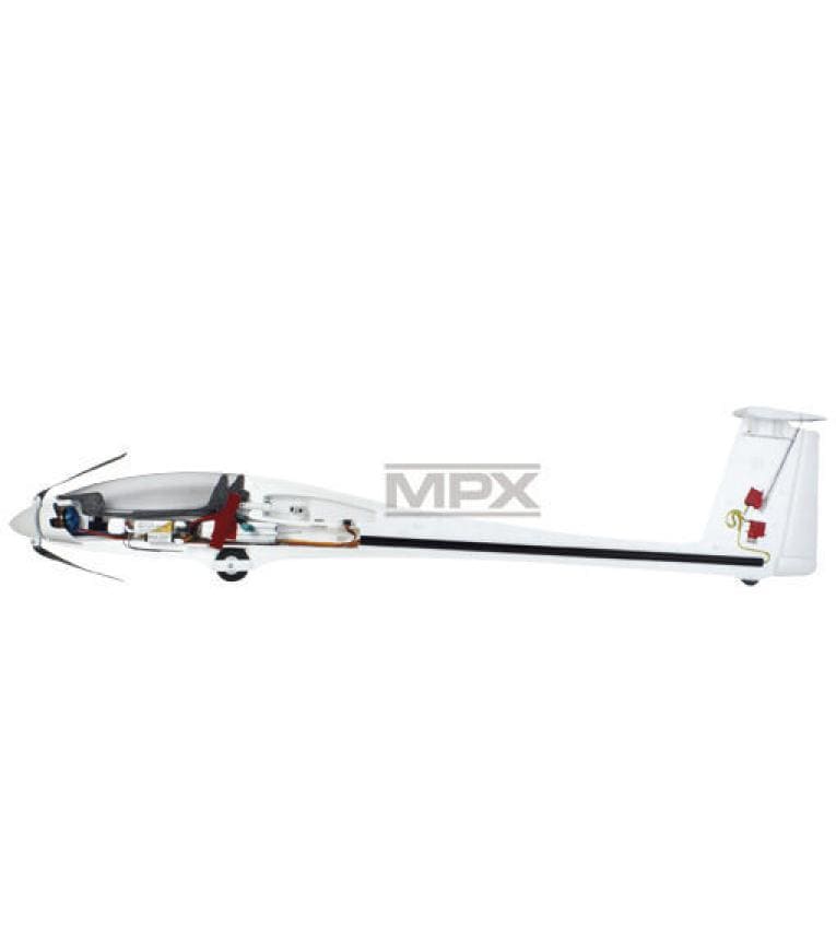 Multiplex Flugzeug Solius 2160 mm BK 4-Kanal-Hochleistungs-Elektrosegler mit T-Leitwerk