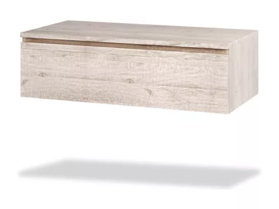 Ensemble de salle de bain 5 pièces ASTRA marbre carrara/sherwood naturel