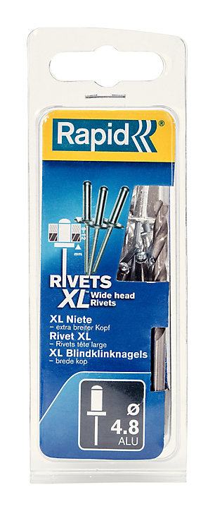 Rivets XL Rapid Ø4.8 x 12mm