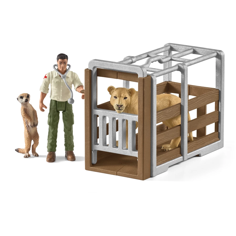 schleich® Großer Truck Tierrettung 42475
