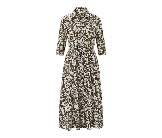 Bedrucktes Hemdblusenkleid