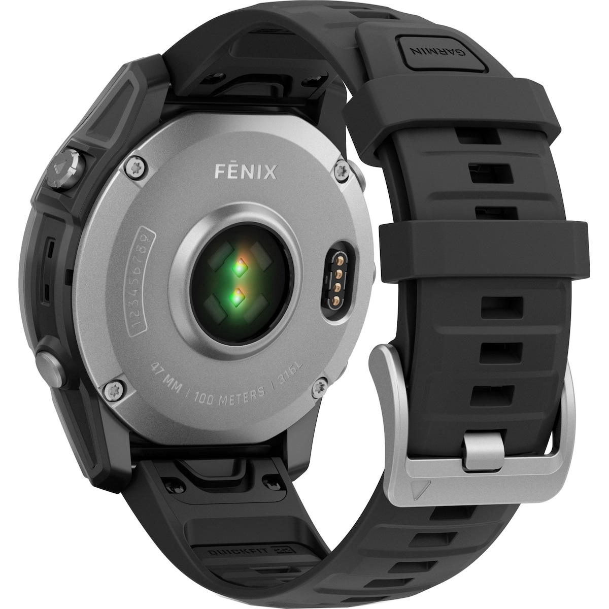 Garmin Fenix E smartklokke 47 mm (Graphite)
