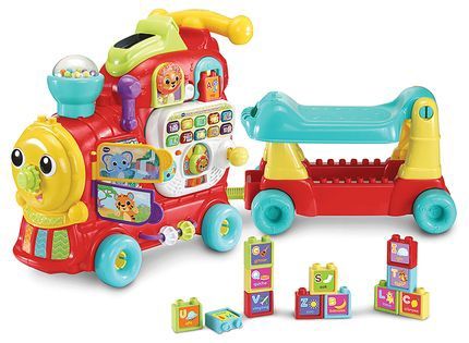 Vtech - Rijd & Leer Letterlocomotief - Speelgoedvoertuig - Multi - Kunststof