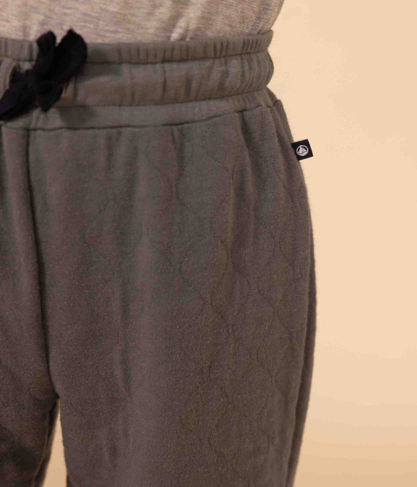 Pantalon en tubique matelassé enfant garçon
