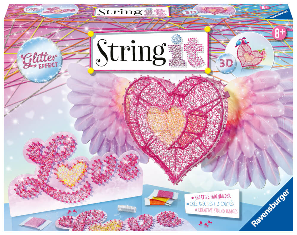 Ravensburger 18065 String it Maxi - 3D Heart