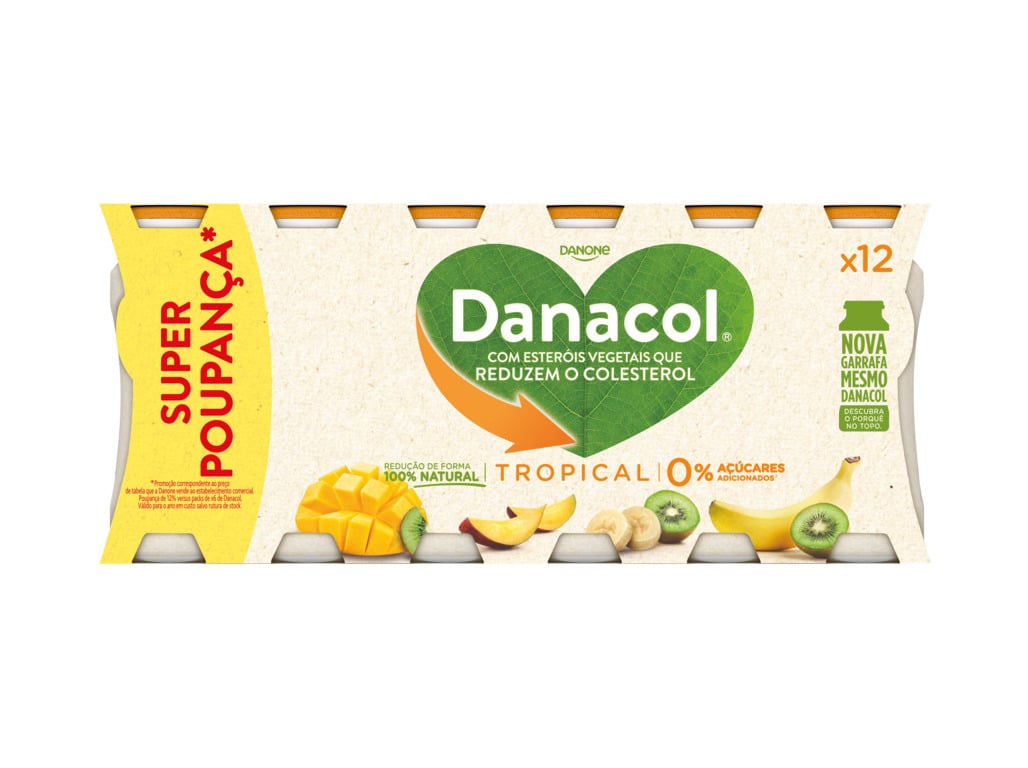 DANACOL DANONE TROPICAL 12X100G