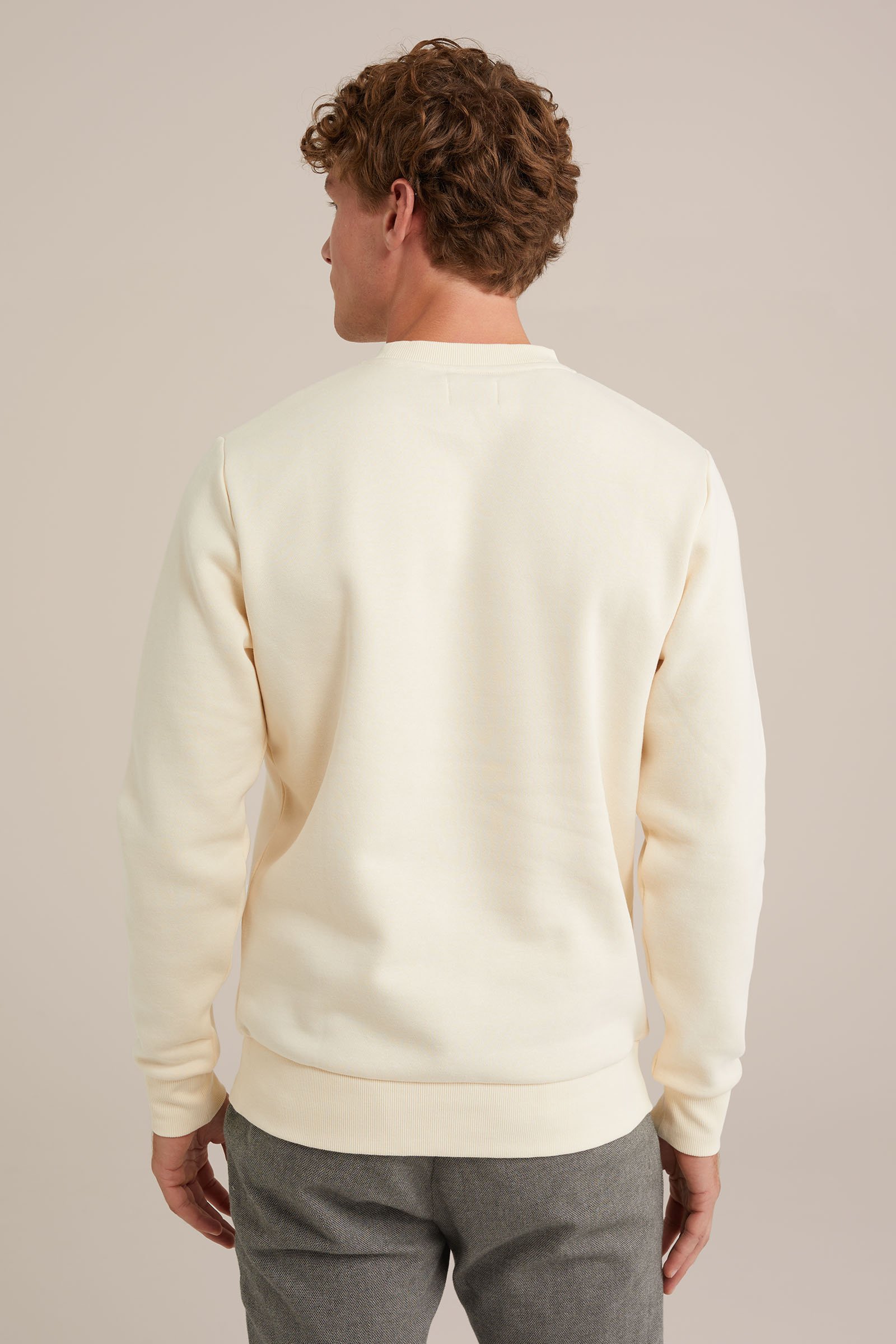 sweater WE Fashion Gebroken wit