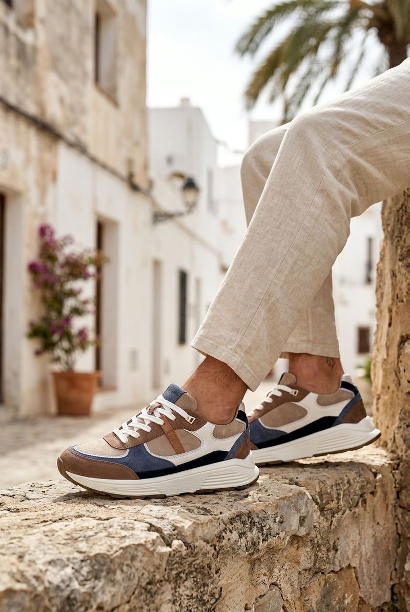Xsensible Manhattan Stretchwalker Sneakers Multi Heren