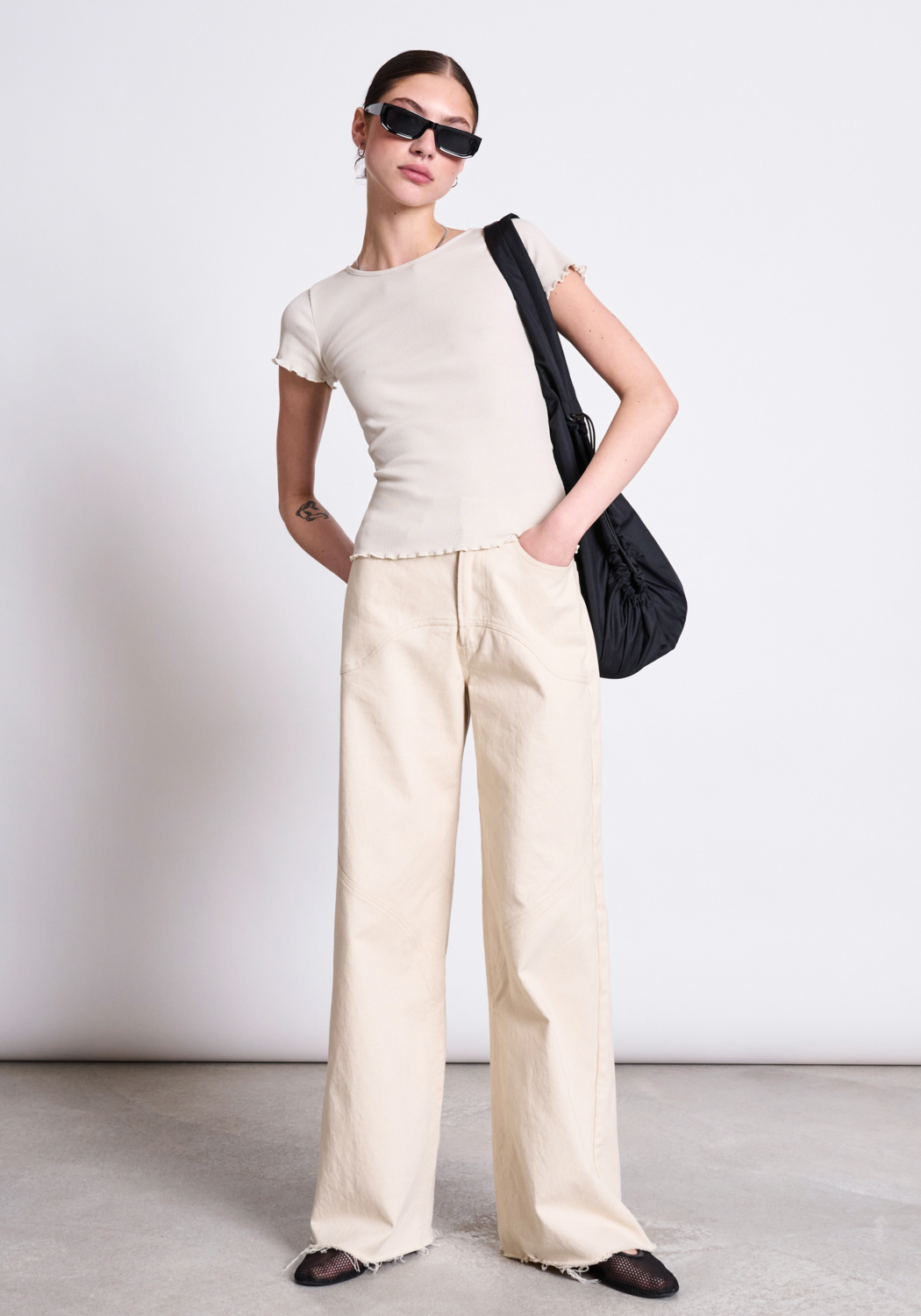 Jan 'n June T-Shirt Ren Mini Irib Ivory