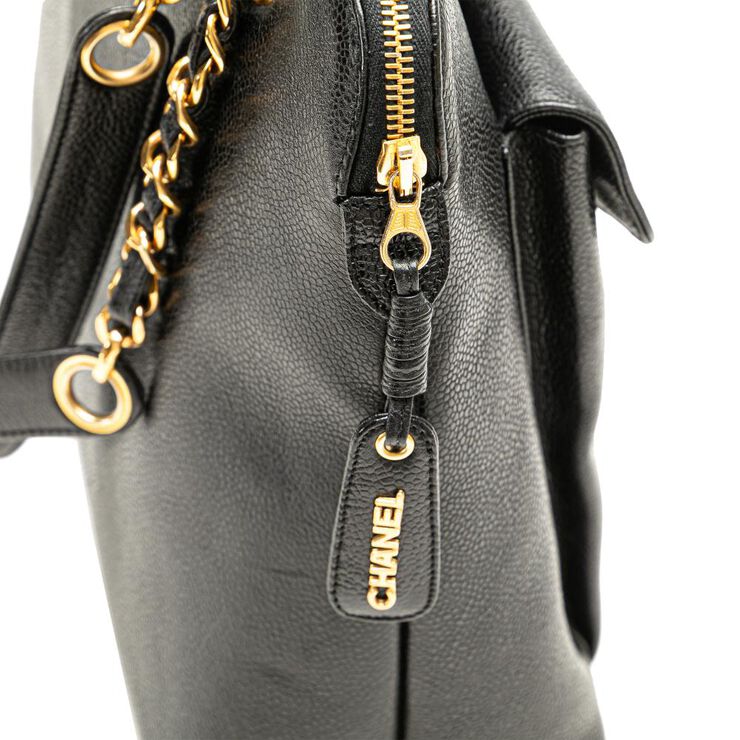 Chanel Vintage Chanel Tote Black