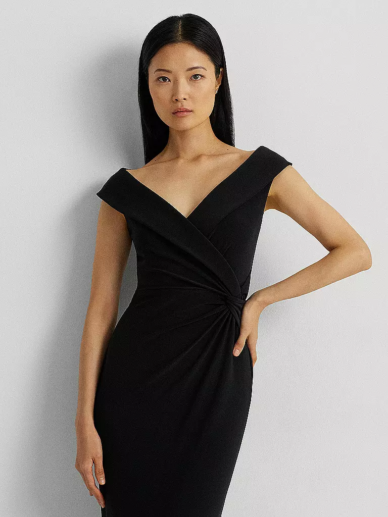 LAUREN RALPH LAUREN Abendkleid LEONIDAS schwarz