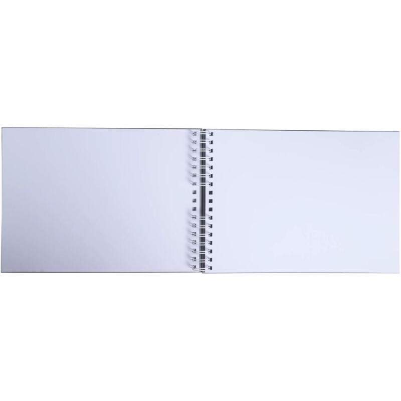 Album photo à spirales 50 pages blanches Ellipse