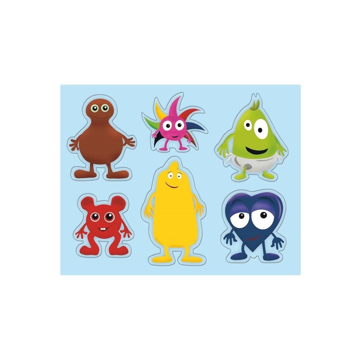 Babblarna Formpussel 6 Figurer