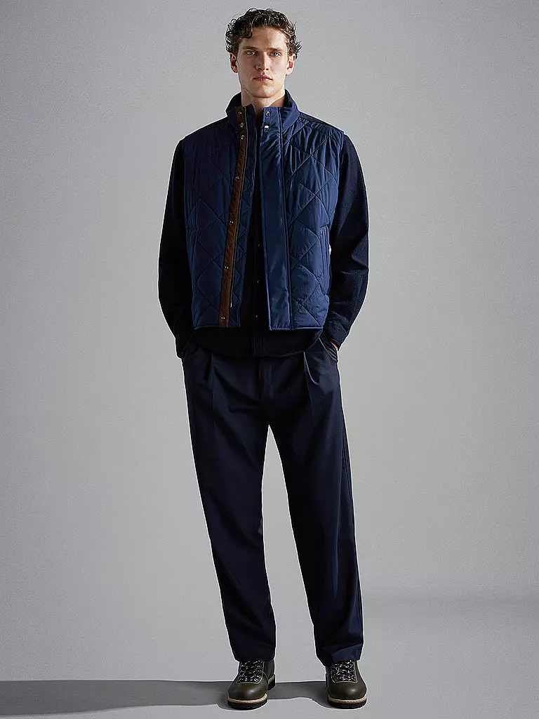 PAUL & SHARK Steppgilet  dunkelblau
