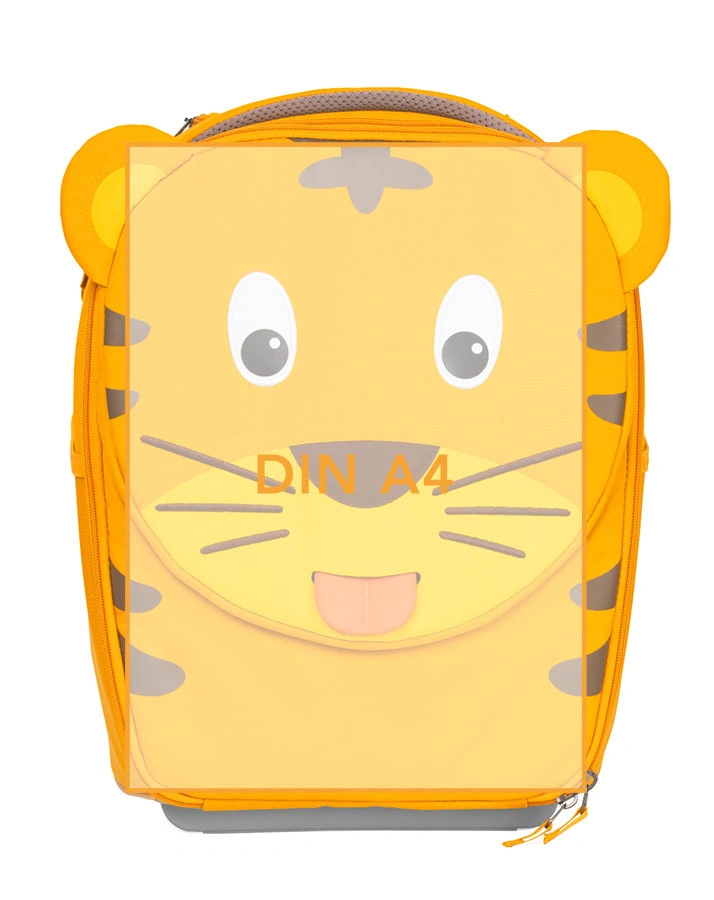 Kinder-Trolley TIMMY TIGER (30x40x16,5) in gelb