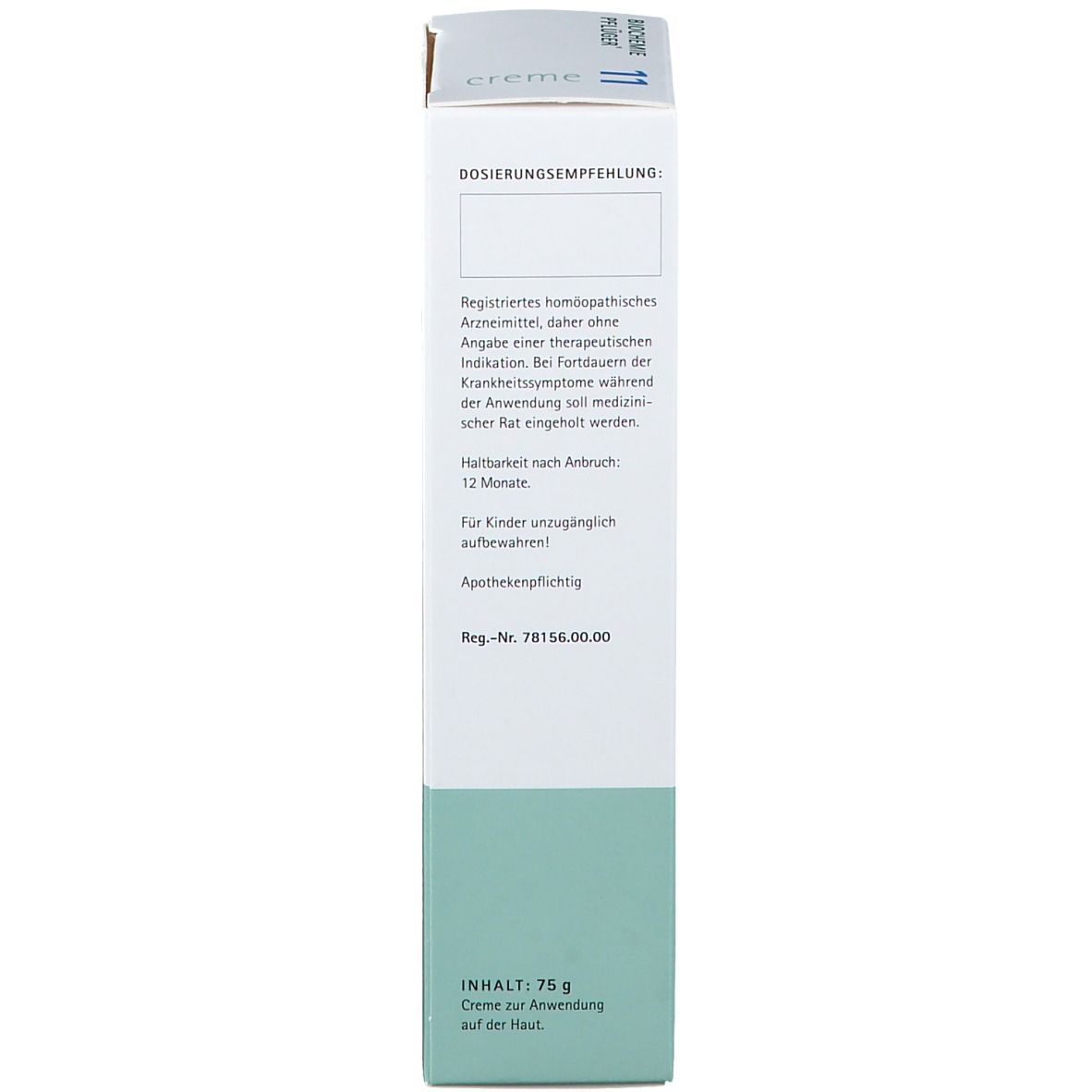 Biochemie Pflüger® Nr. 11 Silicea D4 Creme